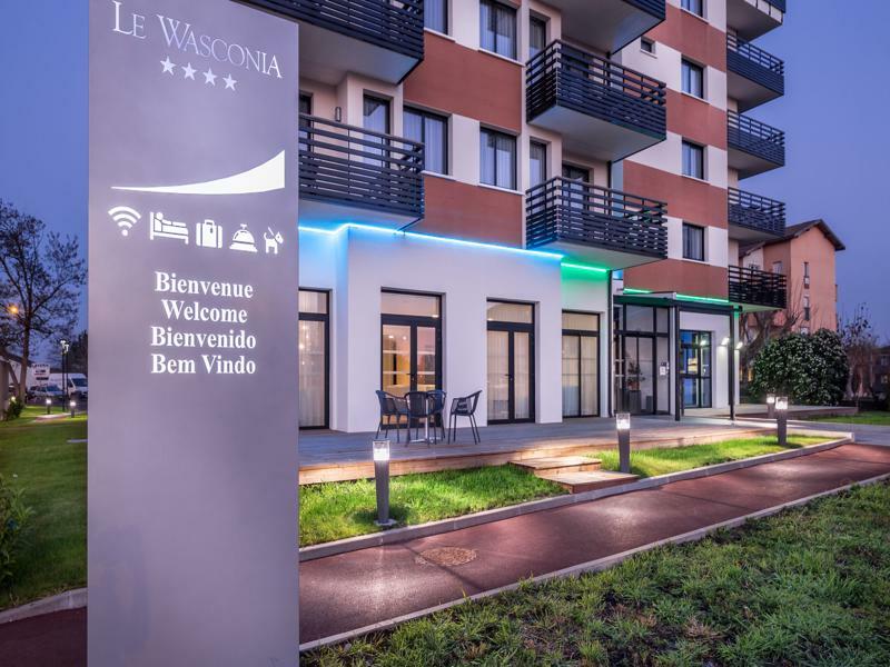 Le Wasconia Appart'Hotel Dax Eksteriør bilde